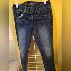 American Eagle Outfitters Indigo Skinny Jeans